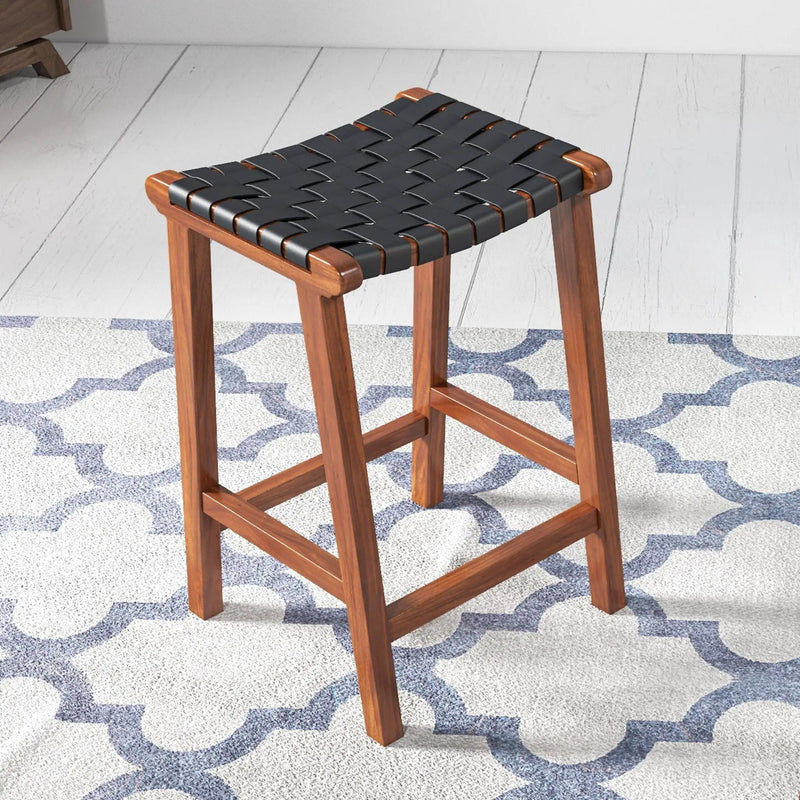James - Modern Genuine Bar Stool by HouseOfZazla