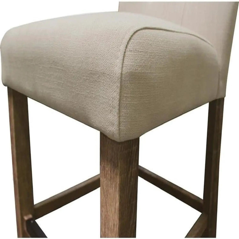 Upholstered Counter Dining Chair (Set of 2) - Light Gray by HouseOfZazla
