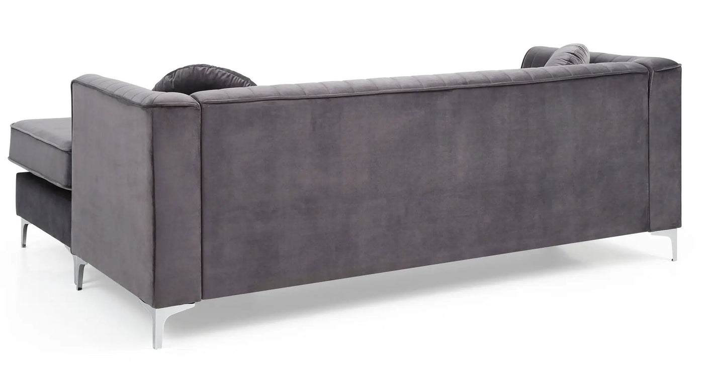 Delray - Micro Suede Sofa Chaise by HouseOfZazla