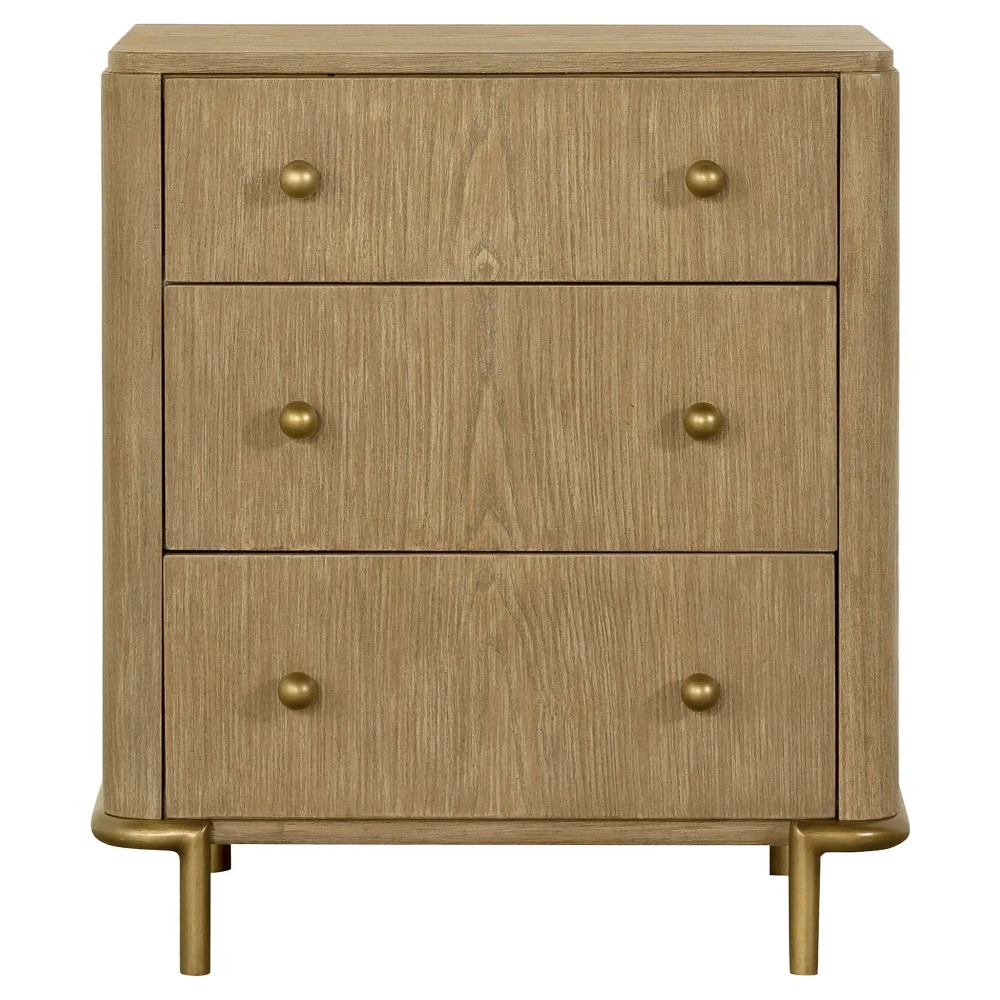 Arini 3-drawer Nightstand Sand Wash by Unique Piece Furniture