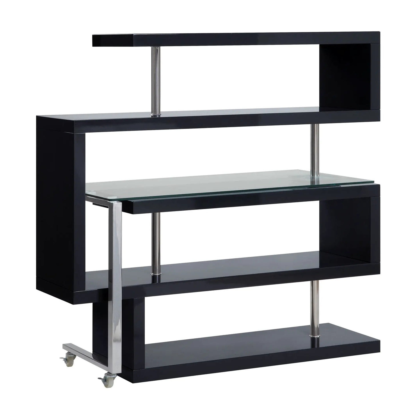 Buck II - Writing Desk With Bookshelf by Unique Piece Furniture
