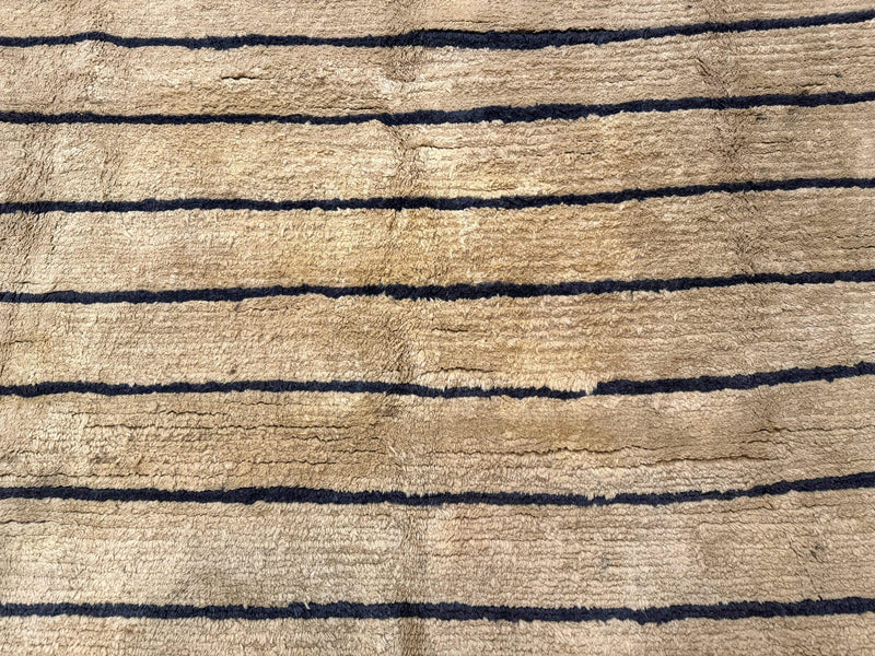 Modern Nepali Rug 13 x 15.6, Palace Size Wool Custom Made Rug, Tan, Large Nepali/Tibetan Carpet by Jewel Rugs