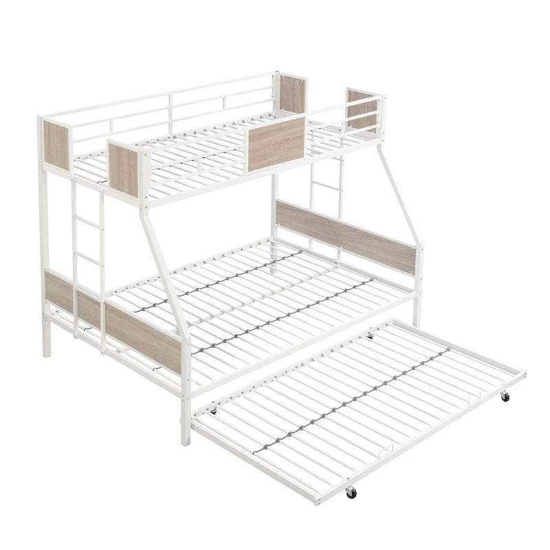Modern Metal Bunk Bed With Dual Side Ladder And Metal Desig by Unique Piece Furniture