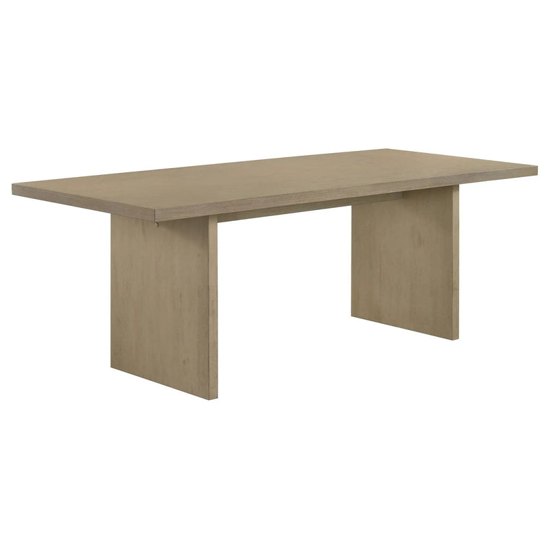 Decker 7-piece 82-inch Rectangular Dining Set Black and Natural Oak by Unique Piece Furniture
