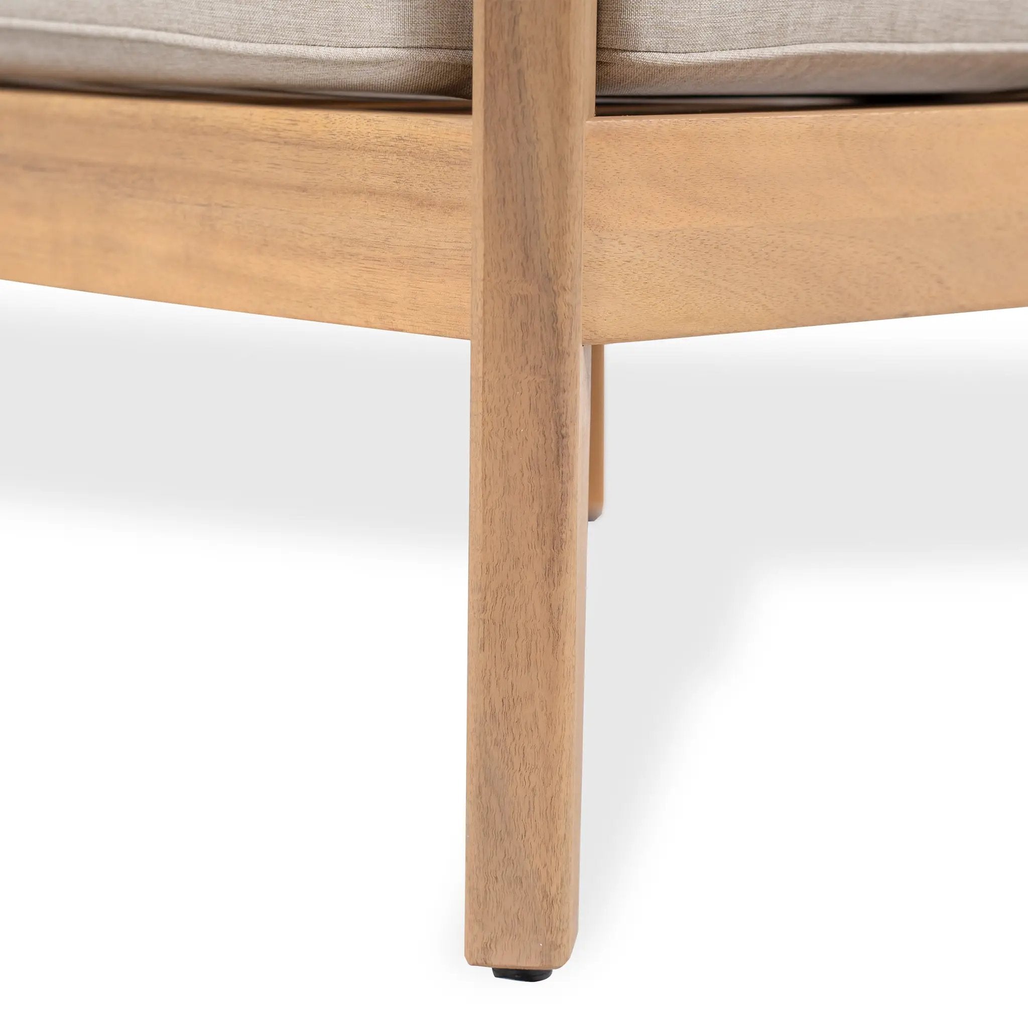 Mallorca Acacia Wood Club Chair With Seat Cushion by HouseOfZazla
