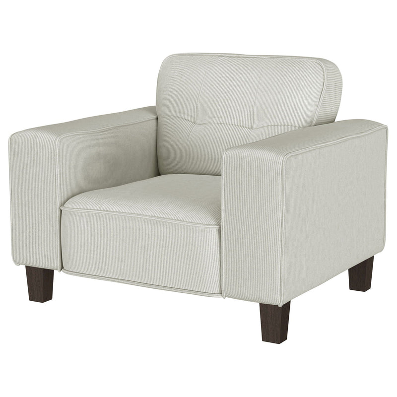 Dana - Track Arm Tufted Accent Chair by HouseOfZazla