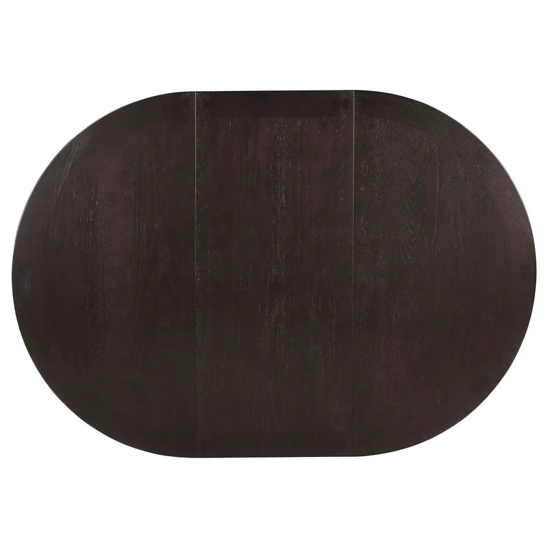 Lavon 5-piece Oval Extension Leaf Dining Set Espresso by Unique Piece Furniture