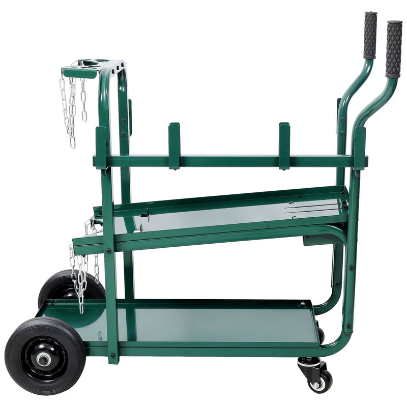 Heavy Duty 2-Tier Rolling Welding Cart by HouseOfZazla
