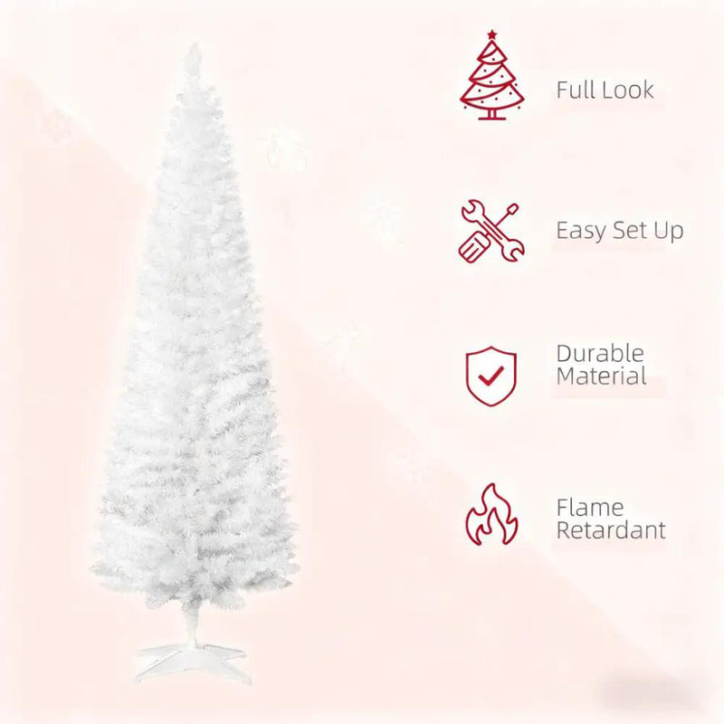 Slim Christmas Tree with Realistic Branches by HouseOfZazla