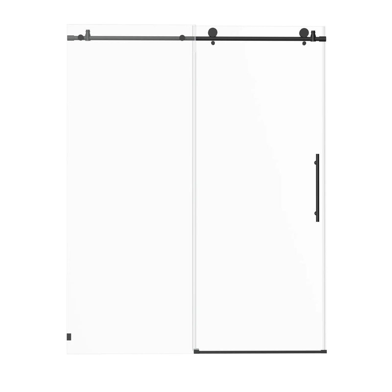 56-60"W x 76"H Frameless Sliding Shower Door with Premium Tempered Glass by HouseOfZazla