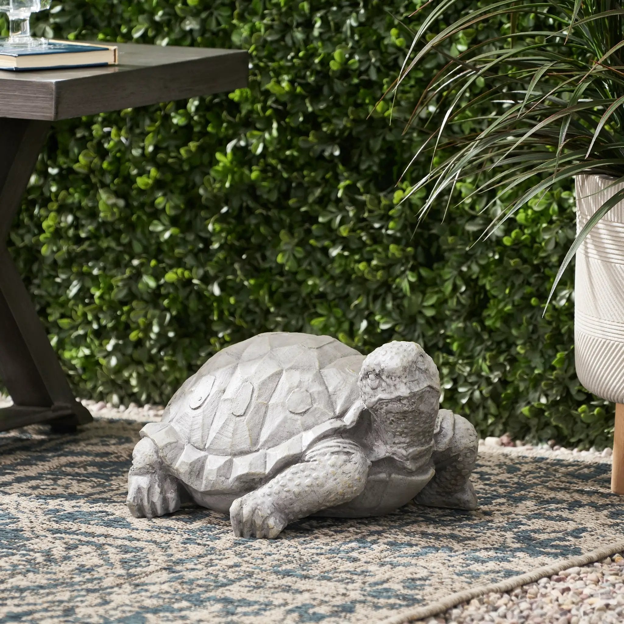 Outdoor Turtle Statue by HouseOfZazla
