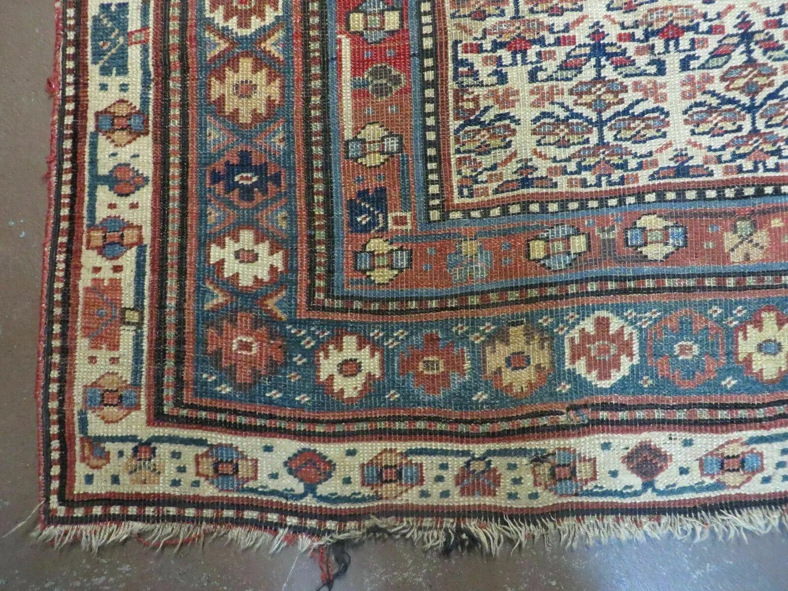 5' X 9' Antique Handmade Caucasian Kuba Wool Rug Veg Dye Runner Nice by Jewel Rugs