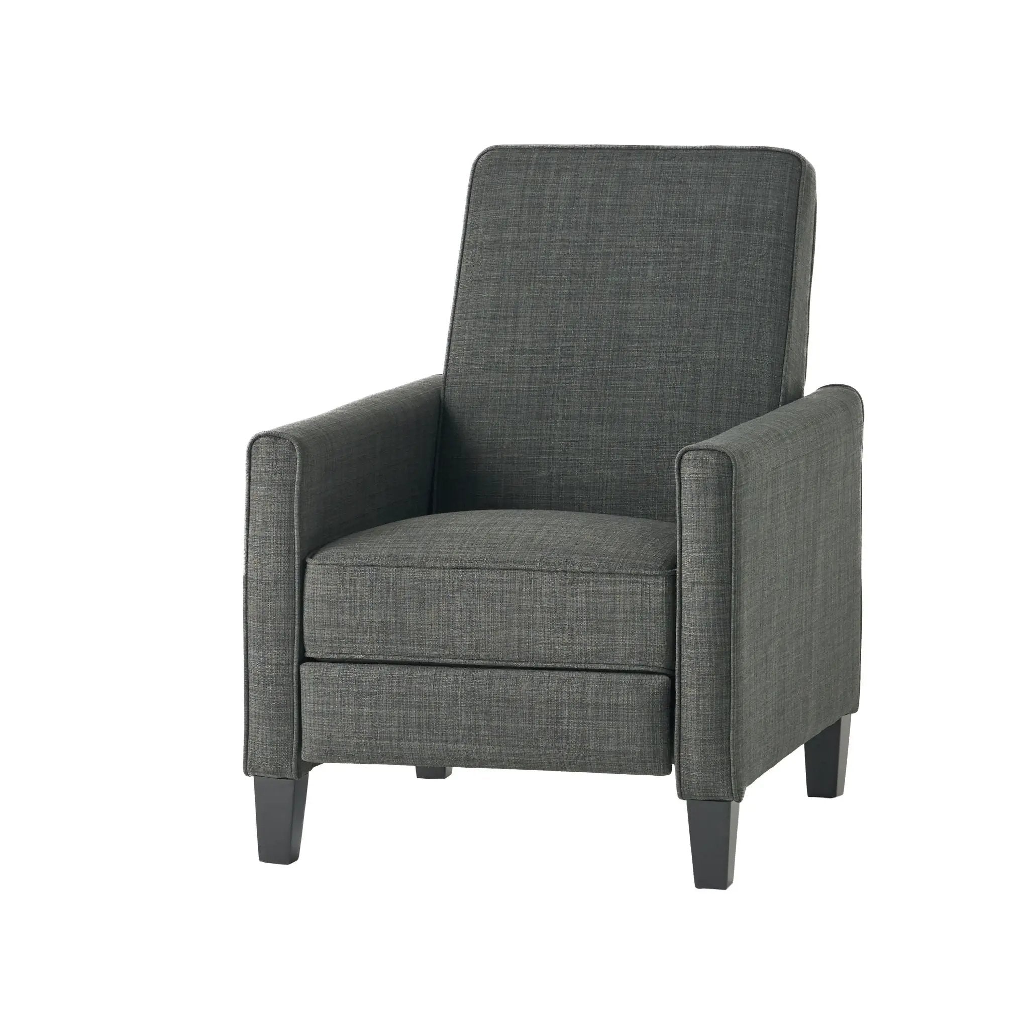 Upholstered Push Back Recliner Chair For Living Room by HouseOfZazla