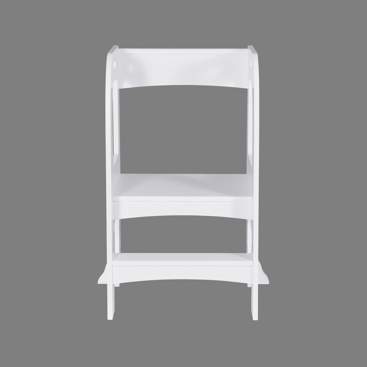 Child Standing Tower Step Stool for Kids with 50 lb Weight Limit - Dark Gray or White, photo 14 of 17