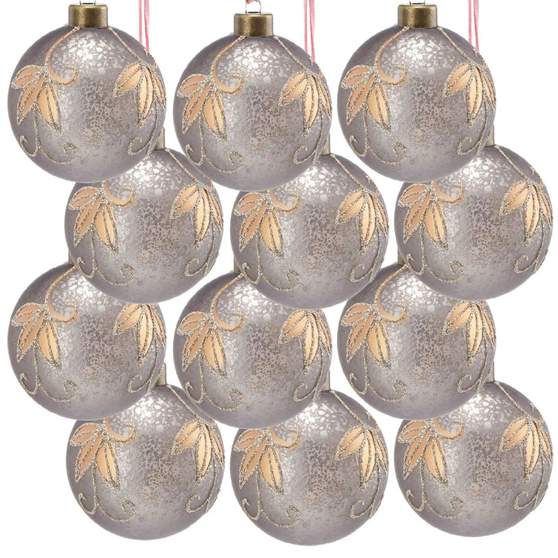 Christmas Ball Ornaments Decorative Hanging Tree Ornaments For Holiday Party Decorations by HouseOfZazla