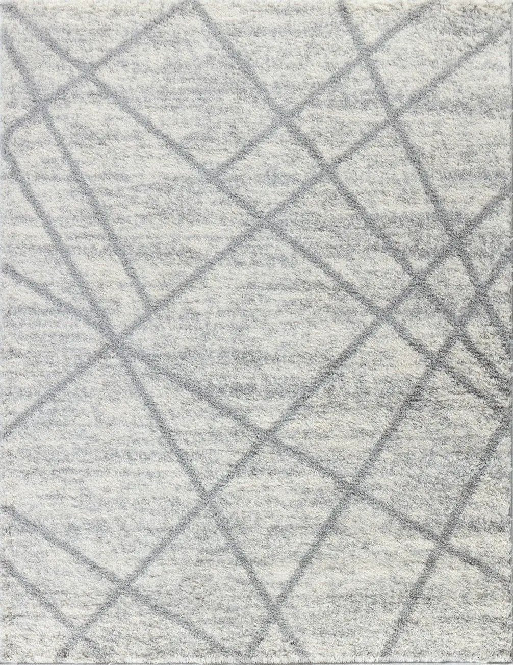 Loft Shag - 5' 3" X 7' Polypropylene, Shaggy Area Rug - Gray by HouseOfZazla