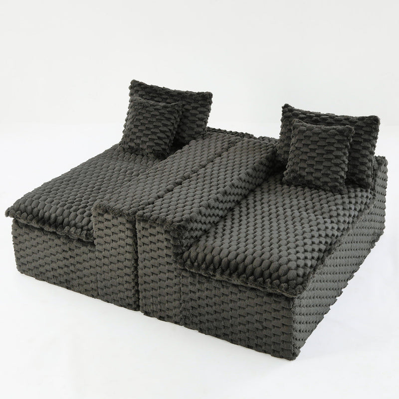 Multifunctional Sofa, Side-By-Side Or Facing Each Other by HouseOfZazla