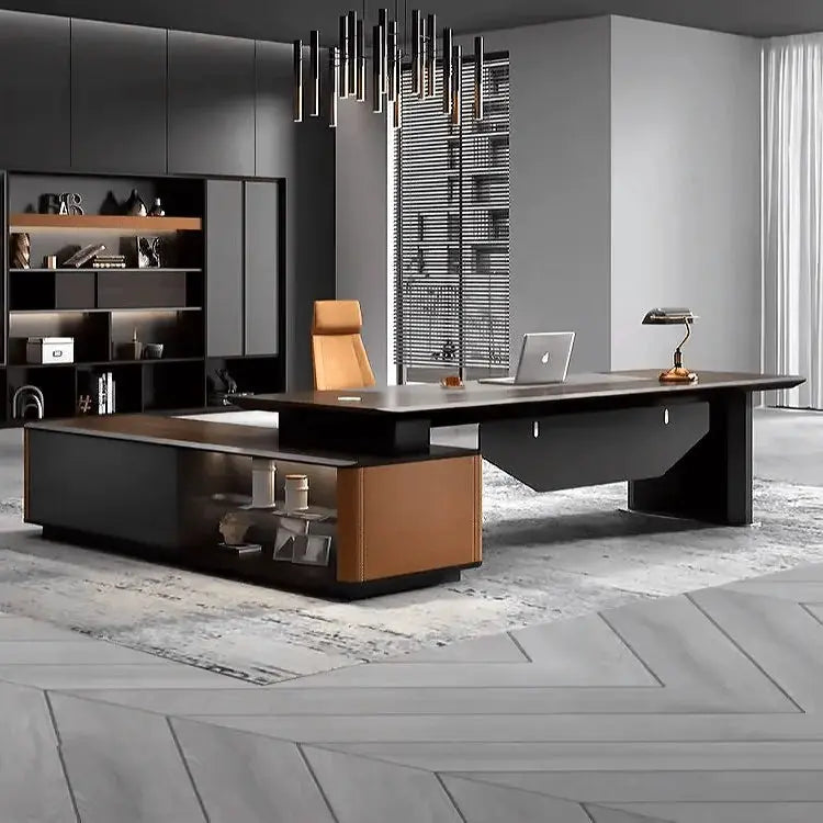 Kitley · Modern L-Shaped Executive Desk by Arc Grove
