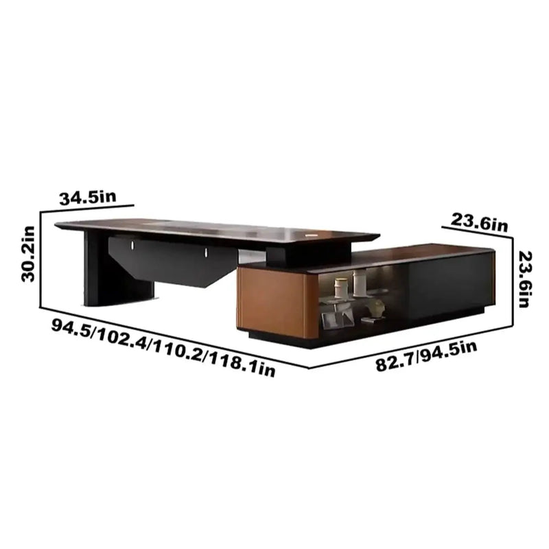 Kitley · Modern L-Shaped Executive Desk by Arc Grove