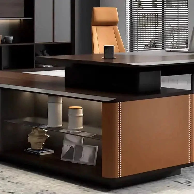 Kitley · Modern L-Shaped Executive Desk by Arc Grove