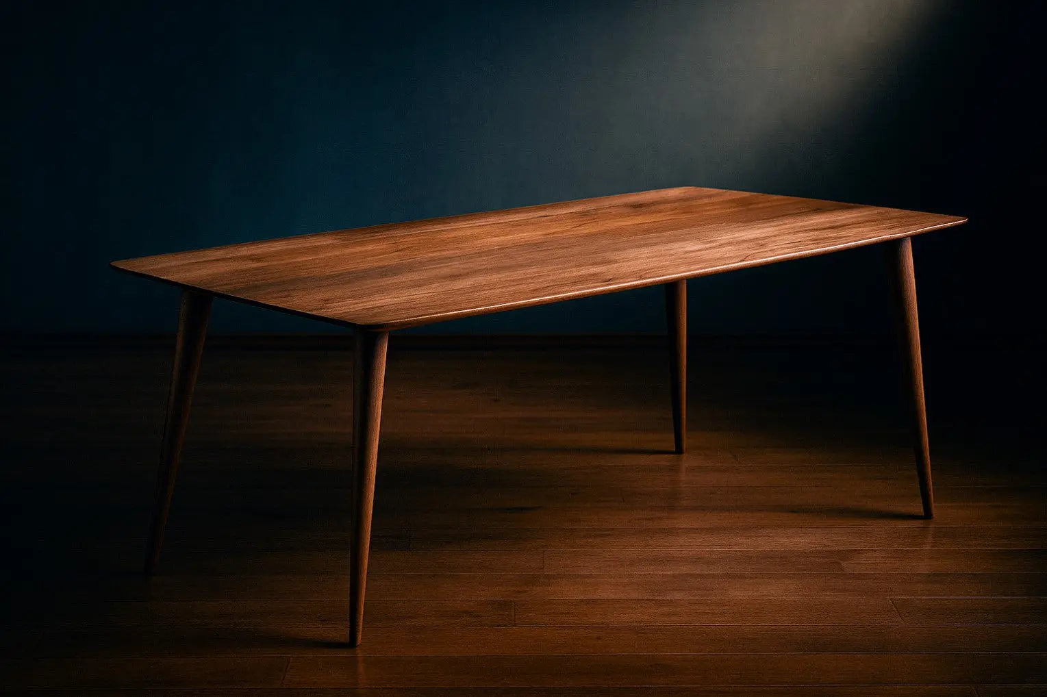 Edge Glued Hardwood Dining Table - Solid Kitchen Table by Gizz