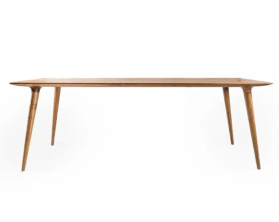 Edge Glued Hardwood Dining Table - Solid Kitchen Table by Gizz