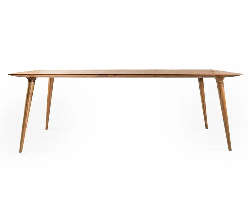 Edge Glued Hardwood Dining Table - Solid Kitchen Table by Gizz