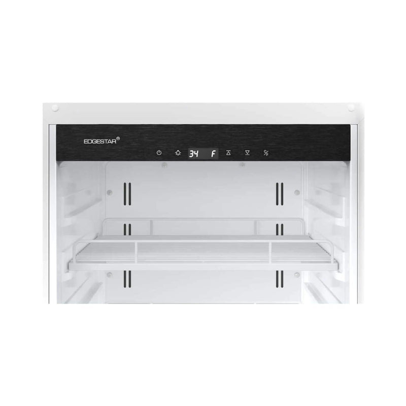Edgestar 22-Inch 10.1 Cubic Feet Commercial Beverage Merchandiser With Temperature Alarm and Reversible Door [VBM101SS] (SAK45983) by SAKSBY WHOLESALE