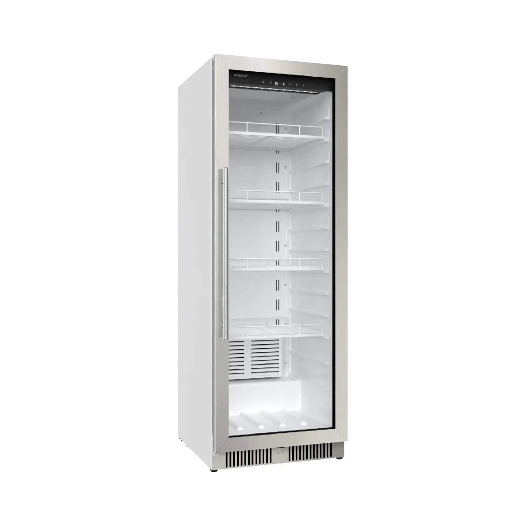 Edgestar 22-Inch 10.1 Cubic Feet Commercial Beverage Merchandiser With Temperature Alarm and Reversible Door [VBM101SS] (SAK45983) by SAKSBY WHOLESALE