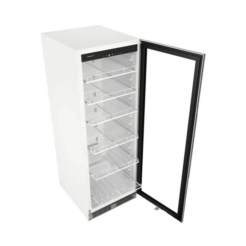 Edgestar 24-Inch 13.7 Cubic Feet Commercial Beverage Merchandiser With Temperature Alarm And Reversible Door [VBM131SS] (SAK62395) by SAKSBY WHOLESALE