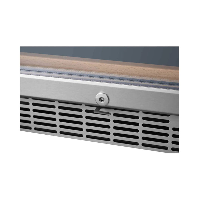 Edgestar 24-Inch 141 Bottle Capacity Freestanding Dual Zone Wine Cooler With Interior Lighting [CWR1552DZ] (SAK49245) by SAKSBY WHOLESALE