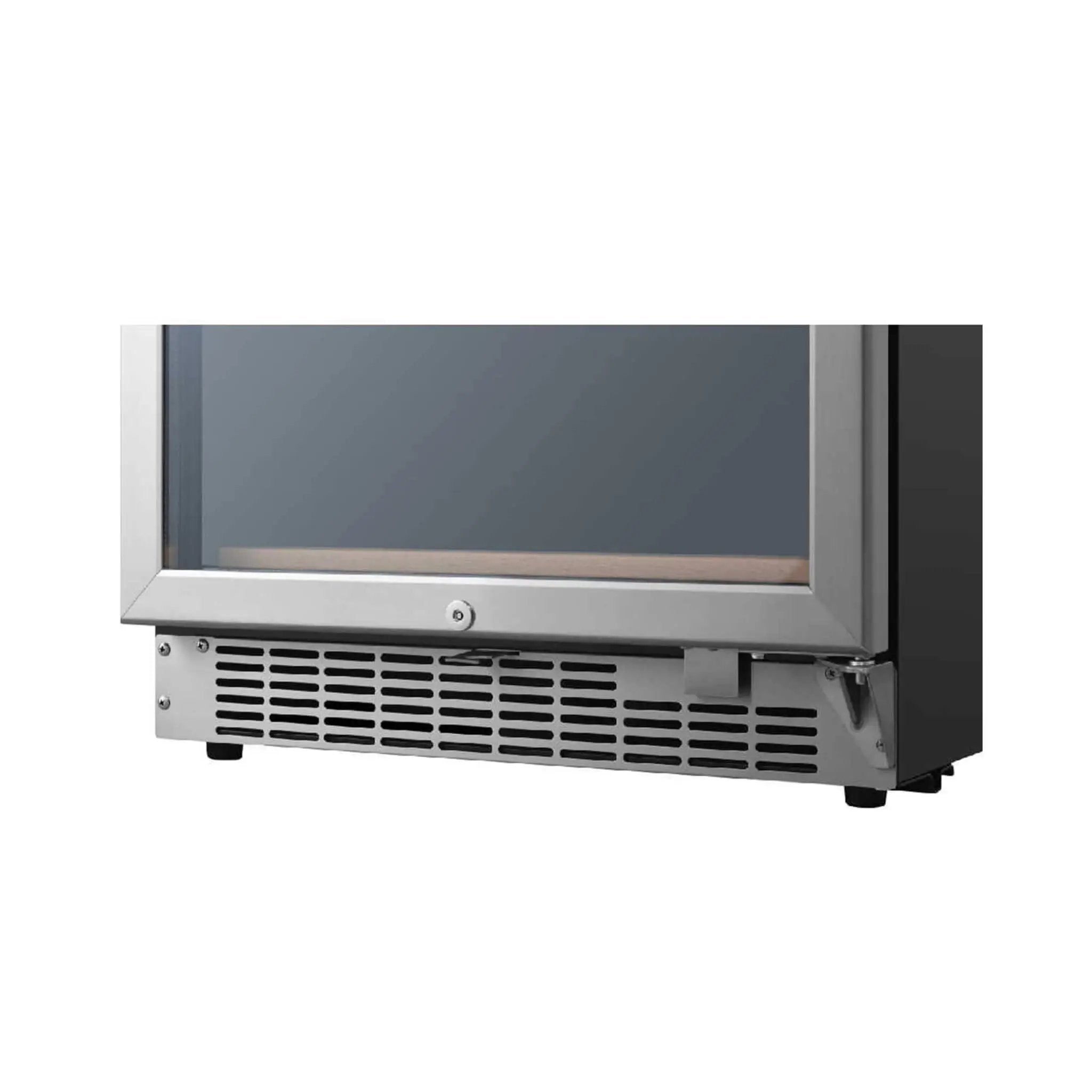 Edgestar 24-Inch 141 Bottle Capacity Freestanding Dual Zone Wine Cooler With Interior Lighting [CWR1552DZ] (SAK49245) by SAKSBY WHOLESALE