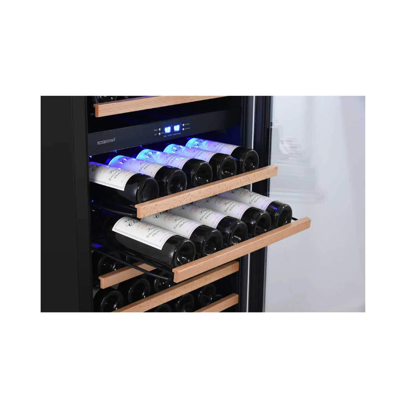 Edgestar 24-Inch Wide 131 Bottle Capacity Built-In Triple Zone Wine Cooler (SAK65891) by SAKSBY WHOLESALE