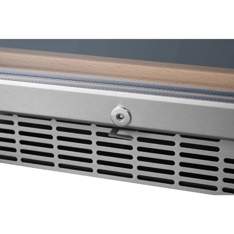 Edgestar 24-Inch Wide 131 Bottle Capacity Built-In Triple Zone Wine Cooler (SAK65891) by SAKSBY WHOLESALE