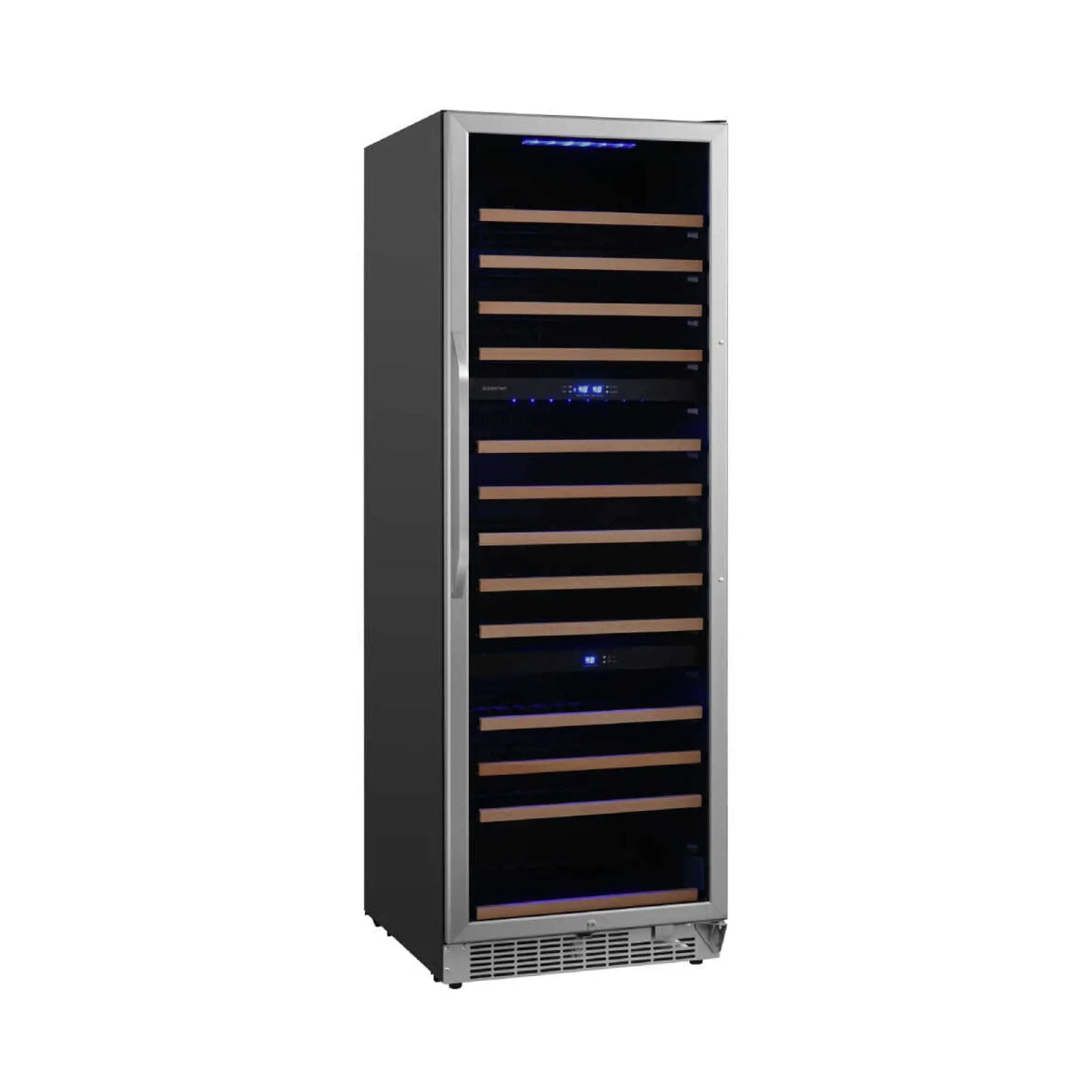 Edgestar 24-Inch Wide 131 Bottle Capacity Built-In Triple Zone Wine Cooler (SAK65891) by SAKSBY WHOLESALE