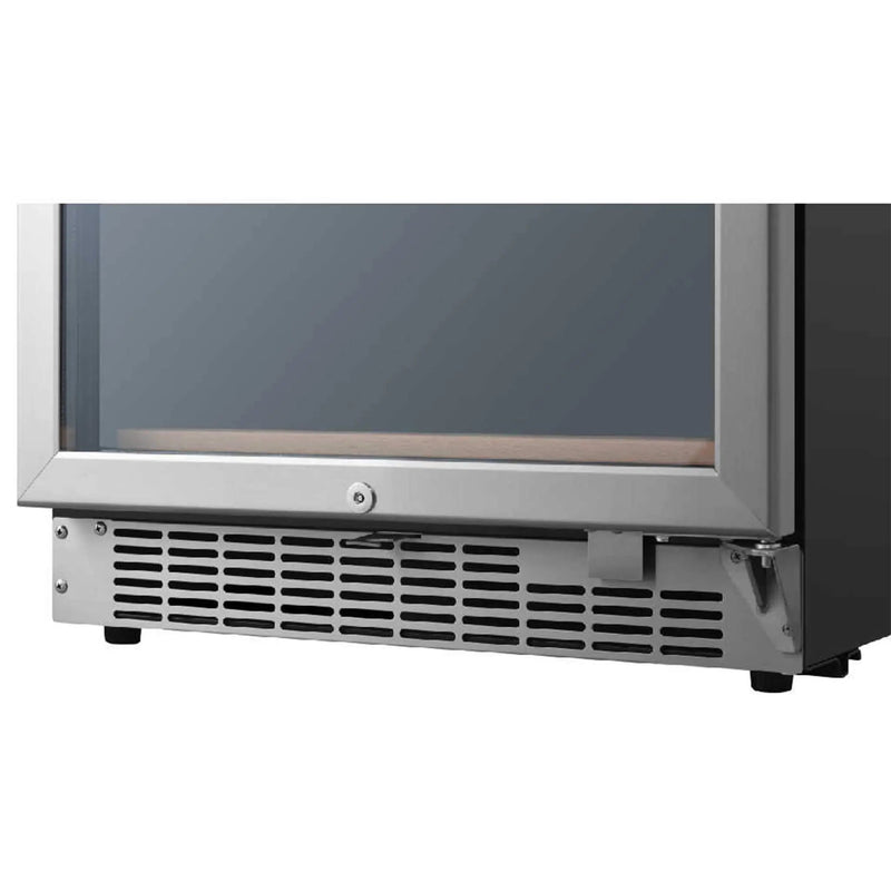 Edgestar 24-Inch Wide 131 Bottle Capacity Built-In Triple Zone Wine Cooler (SAK65891) by SAKSBY WHOLESALE