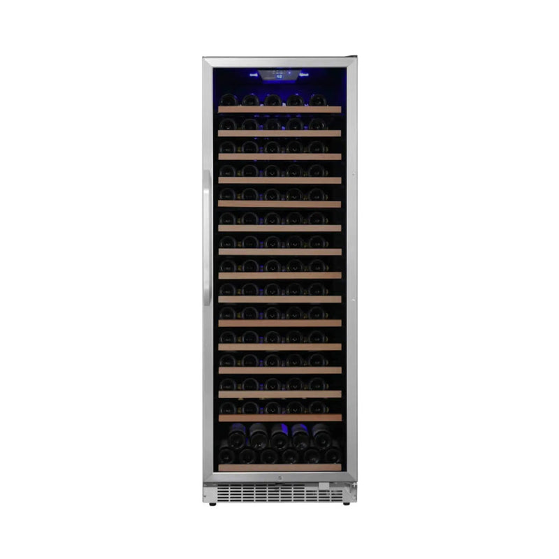 Edgestar 24-Inch Wide 151 Bottle Capacity Freestanding Single Zone Wine Cooler With Even Cooling Technology (SAK30756) by SAKSBY WHOLESALE