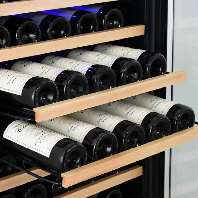 Edgestar 24-Inch Wide 151 Bottle Capacity Freestanding Single Zone Wine Cooler With Even Cooling Technology (SAK30756) by SAKSBY WHOLESALE