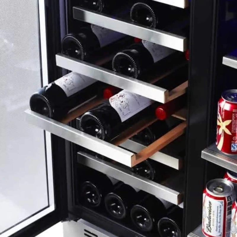 Edgestar 30-Inch Wide 28 Bottle Built In Dual Zone Beverage Center With 86 Can Capacity (SAK35972) by SAKSBY WHOLESALE