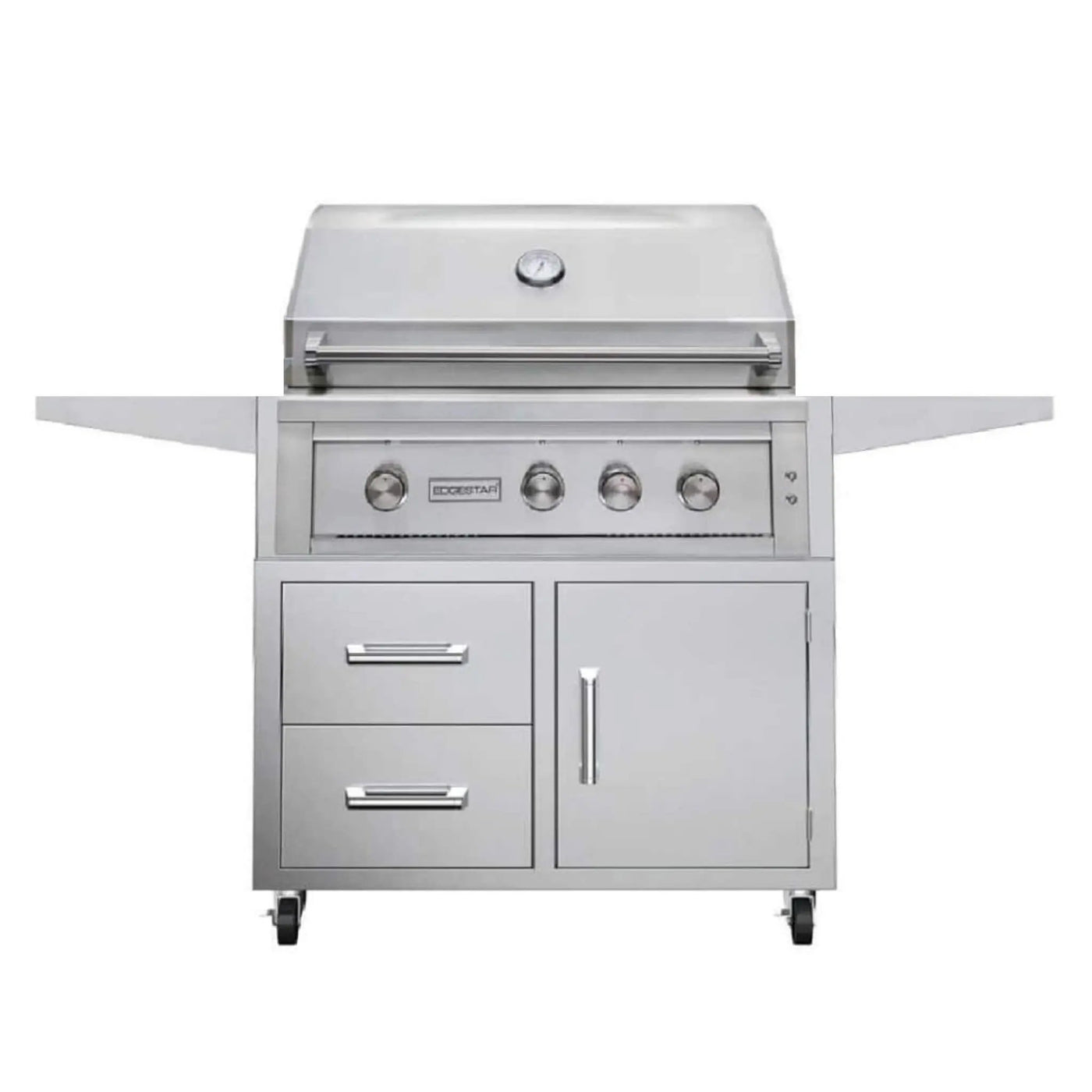 Edgestar 89K BTU 36-Inch Freestanding LED Lighting Grill And Cart With Rotisserie (SAK85914) by SAKSBY WHOLESALE