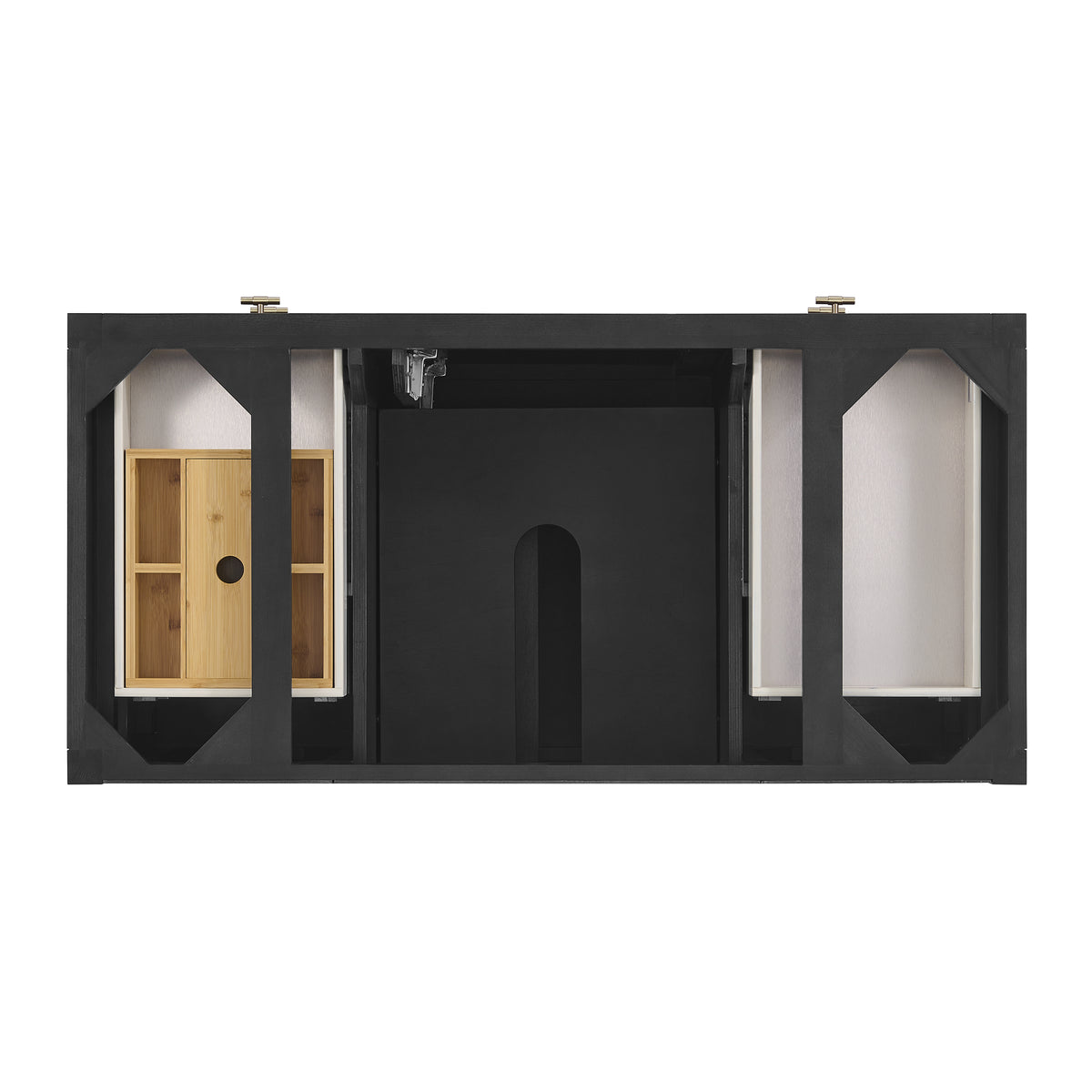 James Martin Myrrin 48" Single Bathroom Vanity, Carbon Oak, view 22