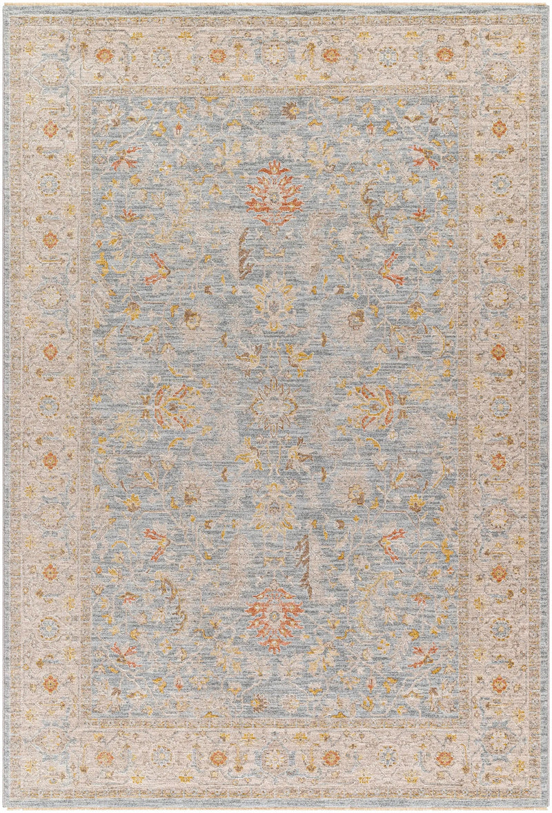 Edie Taupe Thick Luxe Oushak Rug by Boutique Rugs