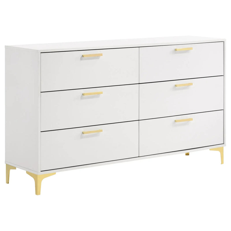 Kendall 5-piece Eastern King Bedroom Set White by Unique Piece Furniture