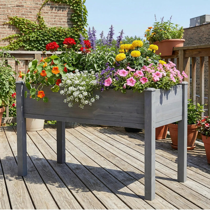 Elevated Raised Garden Bed For Outdoor by Unique Piece Furniture