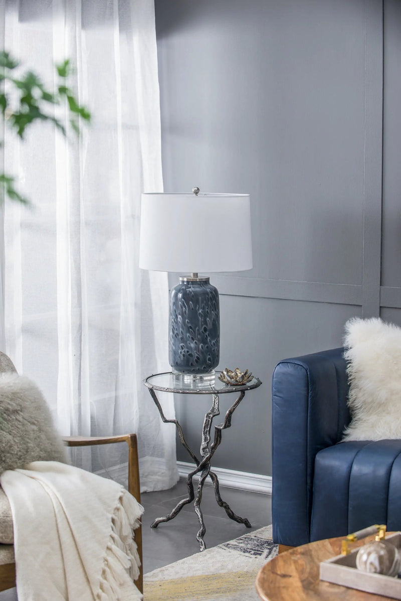 Ellis Glass Table Lamp by HouseOfZazla
