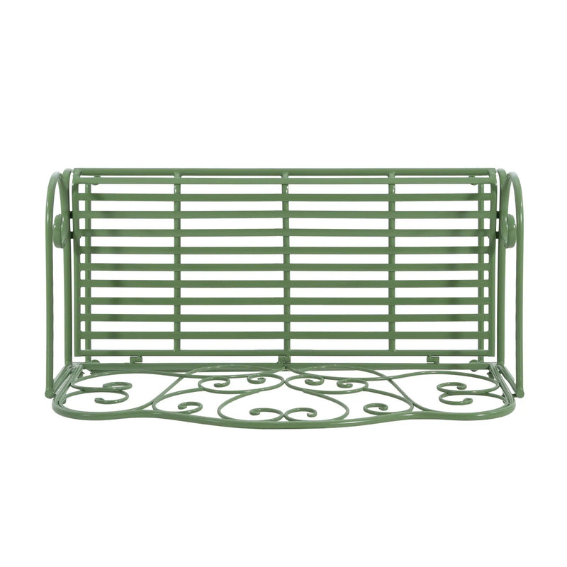 Sunnydaze Outdoor Garden Bench - Green by HouseOfZazla