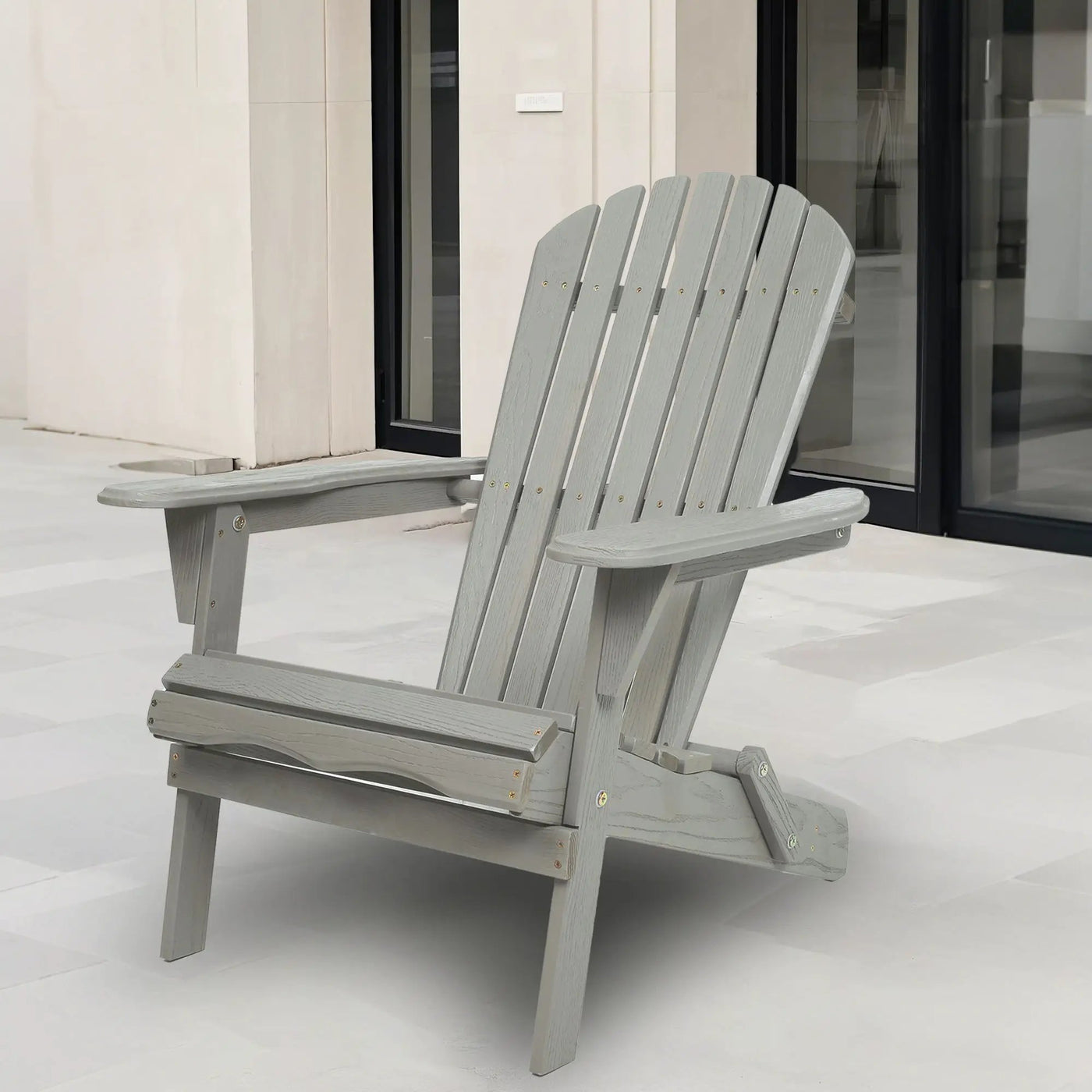 Lounge Patio Chair For Garden Outdoor Wooden Folding Adirondack Chair (Set of 2) Solid Cedar Wood Lounge Patio Chair For Garden by HouseOfZazla