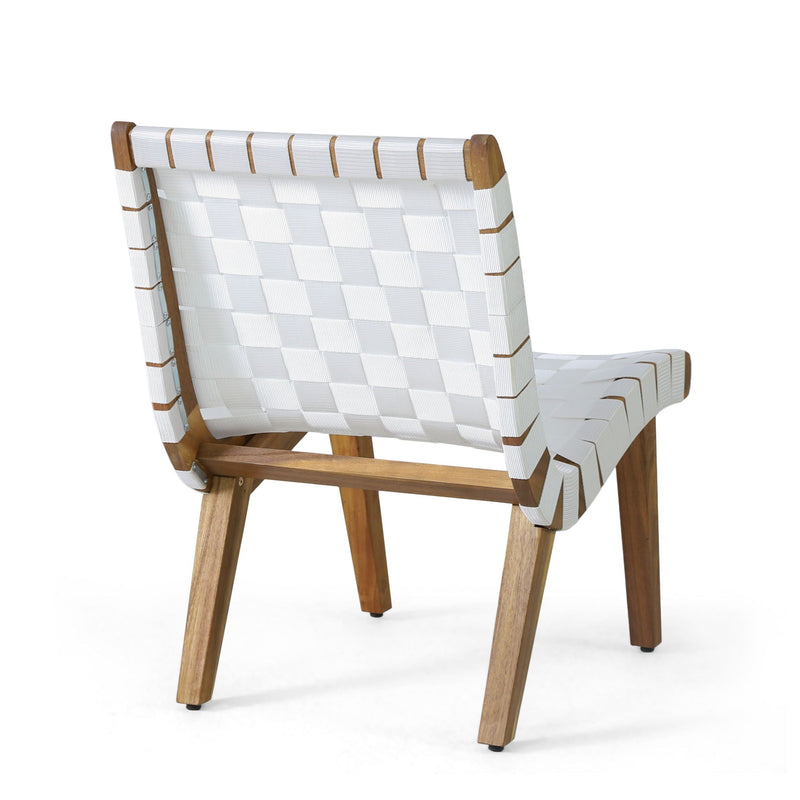 Charlotte Lounge Chair - White by HouseOfZazla
