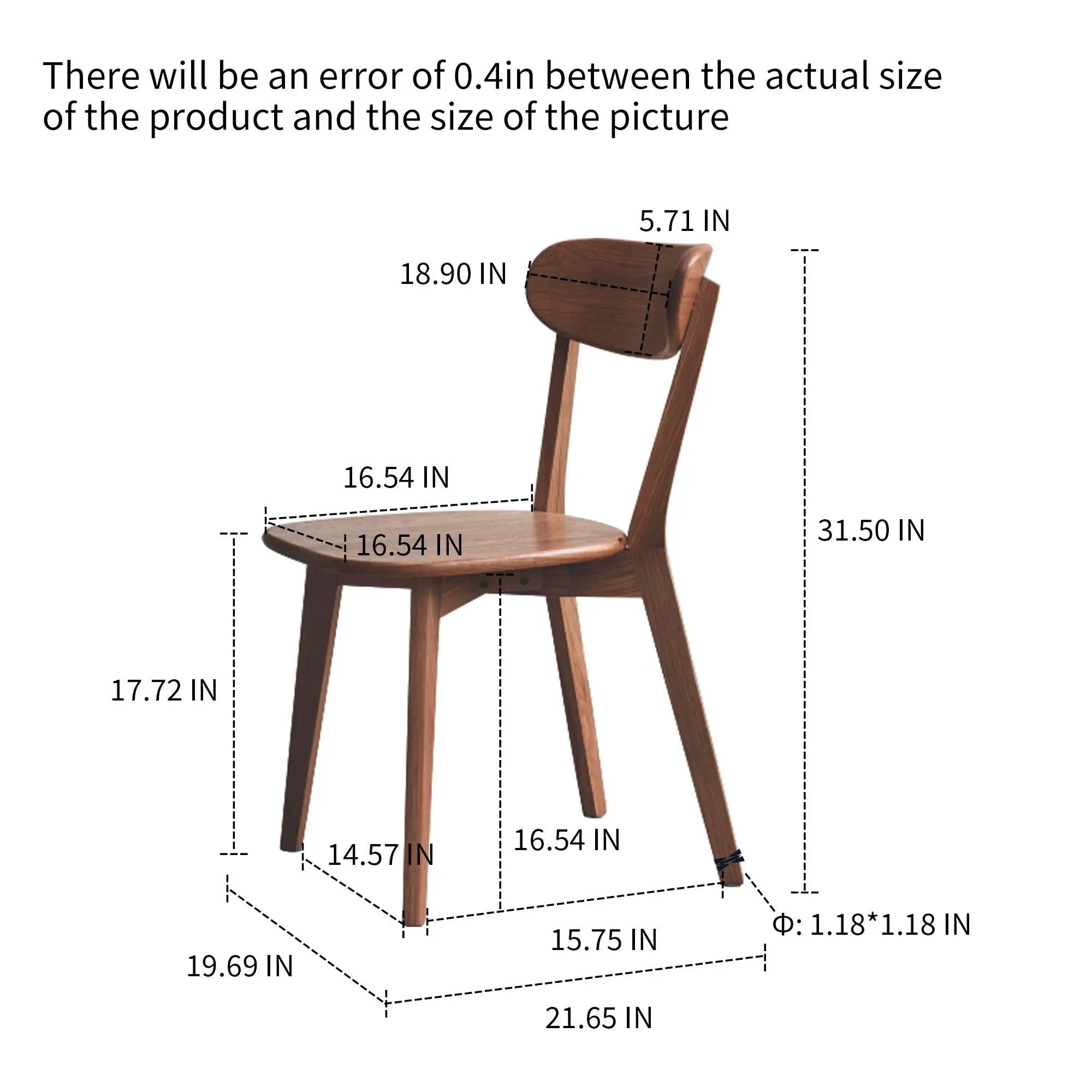 Simple Dining Chair, Solid Chair Table For Living Room Chair by Unique Piece Furniture