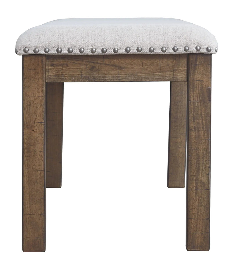 Moriville - Upholstered Bench - Beige by Unique Piece Furniture